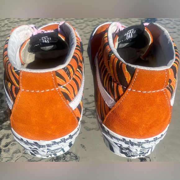 Rare Vans OG SK8-Mid Lx (Aries) Tiger Bright Men’s Size 9 Women’s Size 11 🔥🔥🔥 - Picture 4 of 16